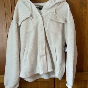 Angie Cream Teddy Jacket